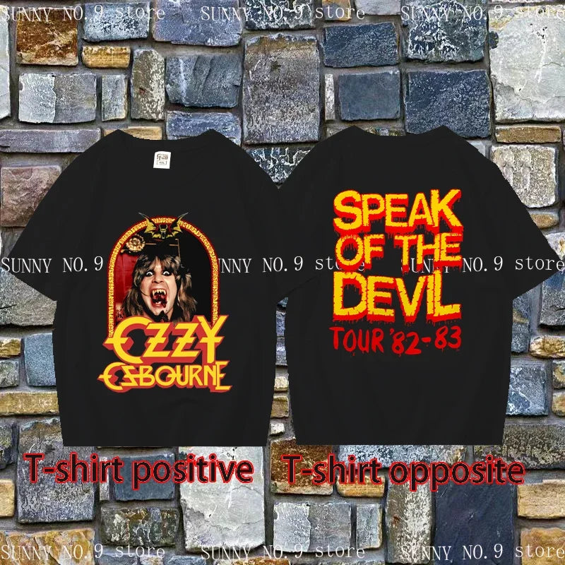 Ozzy Osbourne Speak Of The Devil Tour Concert T-shirt
