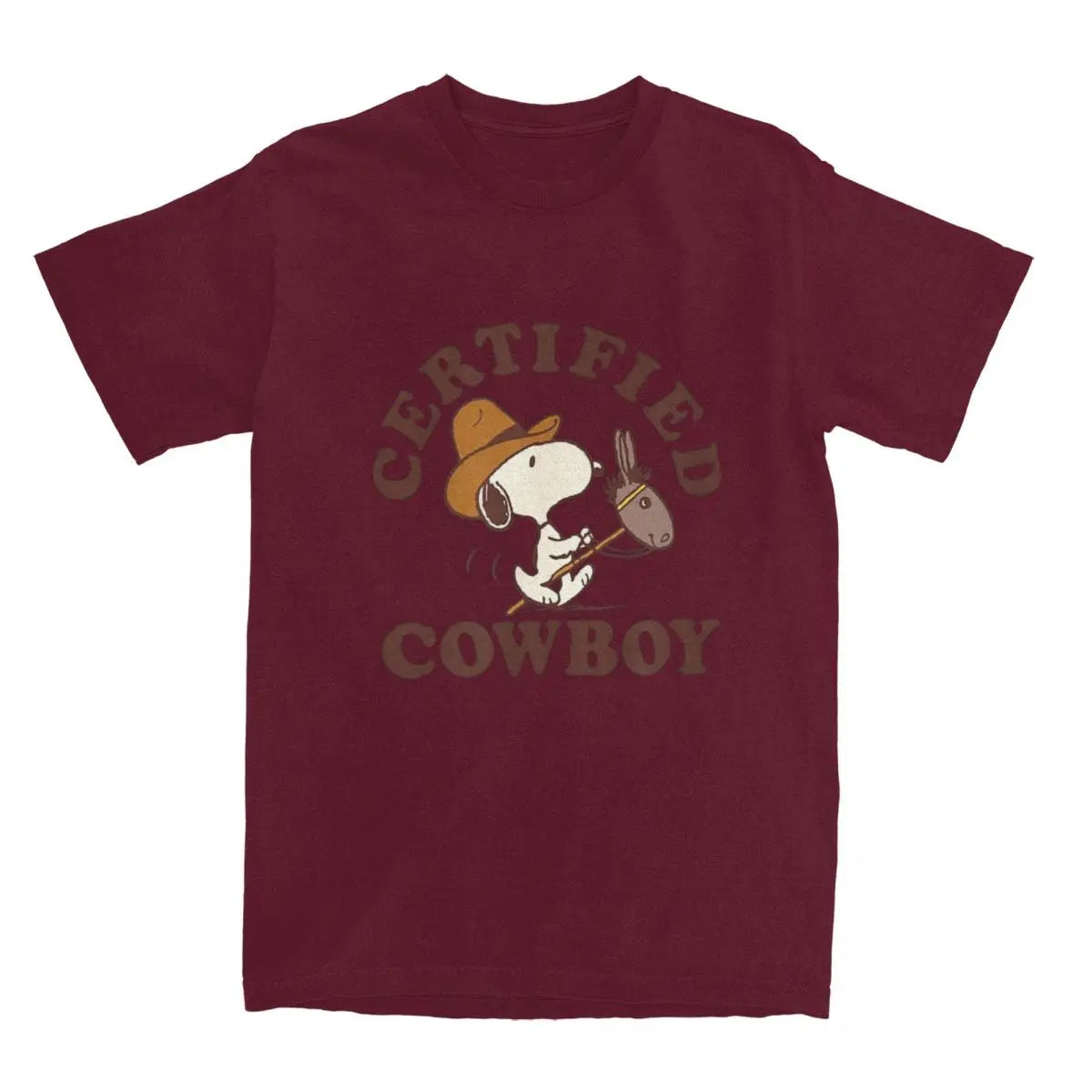 Peanuts Certified Cowboy Snoopy T-shirt