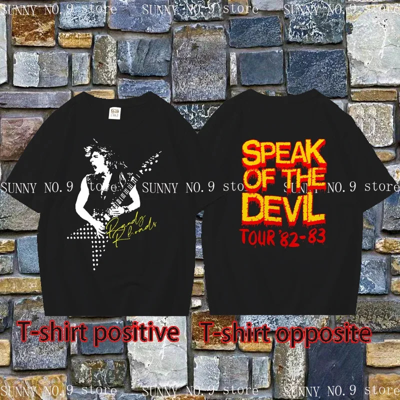 Ozzy Osbourne Speak Of The Devil Tour Concert T-shirt