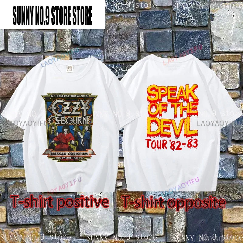 Ozzy Osbourne Speak Of The Devil Tour Concert T-shirt