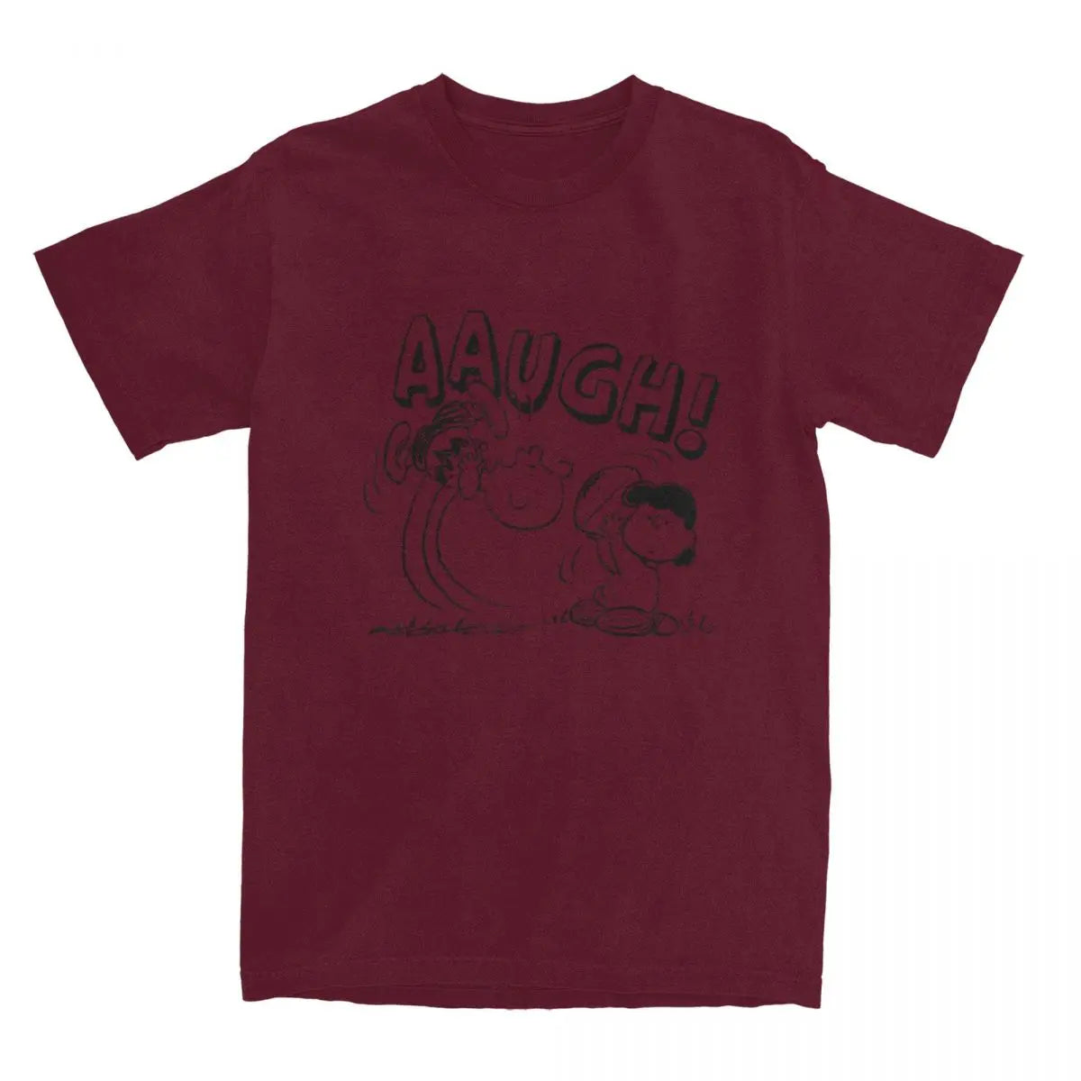 Peanuts Charlie Brown and Lucy Football Kick Aaugh! T-shirt