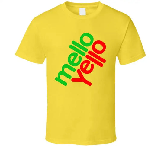Mellow Yellow 80s Soft Drink T-shirt