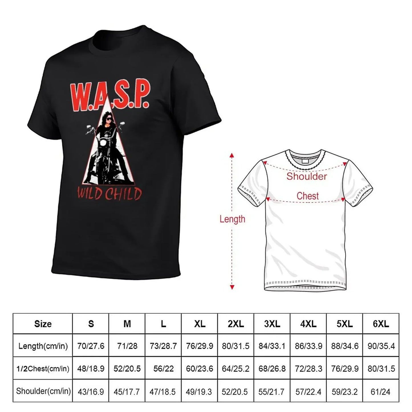 WASP Wild Child T-shirt