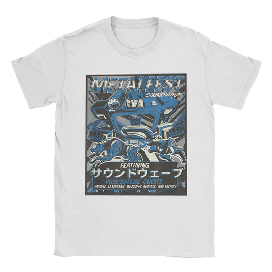 Transformers Metal Fest Soundwave T-shirt