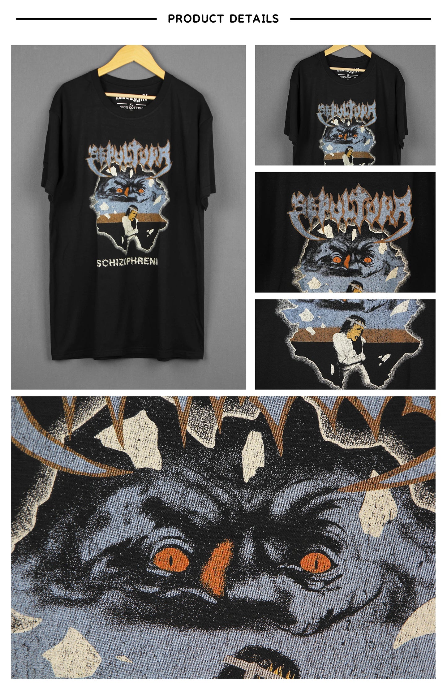 Sepultura Schizophrenia T-shirt