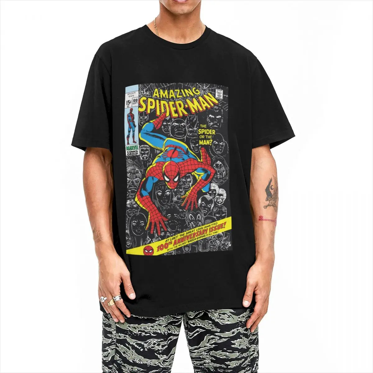 The Amazing Spider-Man 100 Comic T-shirt