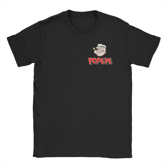 Popeye the Sailor Cartoon Logo T-shirt