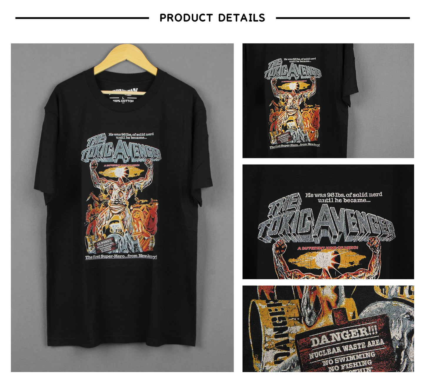 The Toxic Avenger B Movie T-shirt