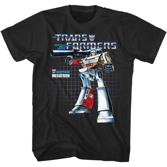Megatron Decepticon Leader Transformers Box Art T-shirt