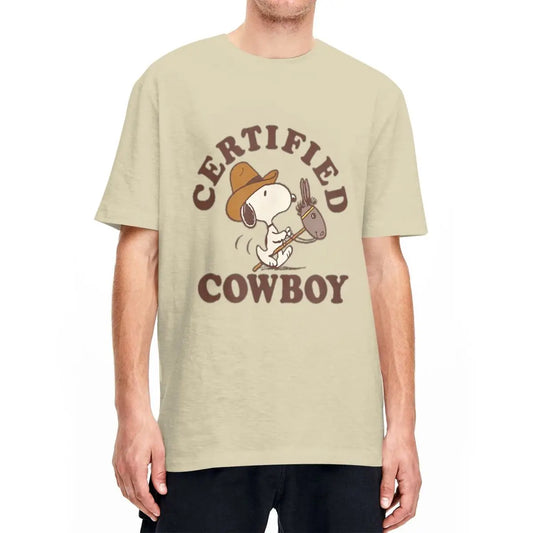 Peanuts Certified Cowboy Snoopy T-shirt