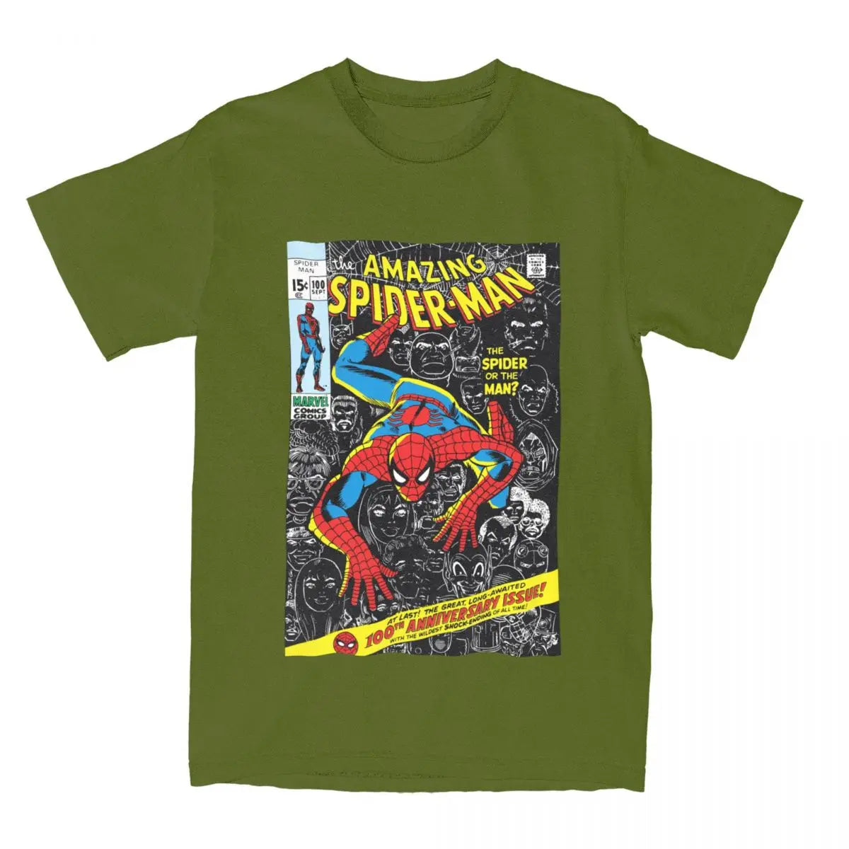 The Amazing Spider-Man 100 Comic T-shirt