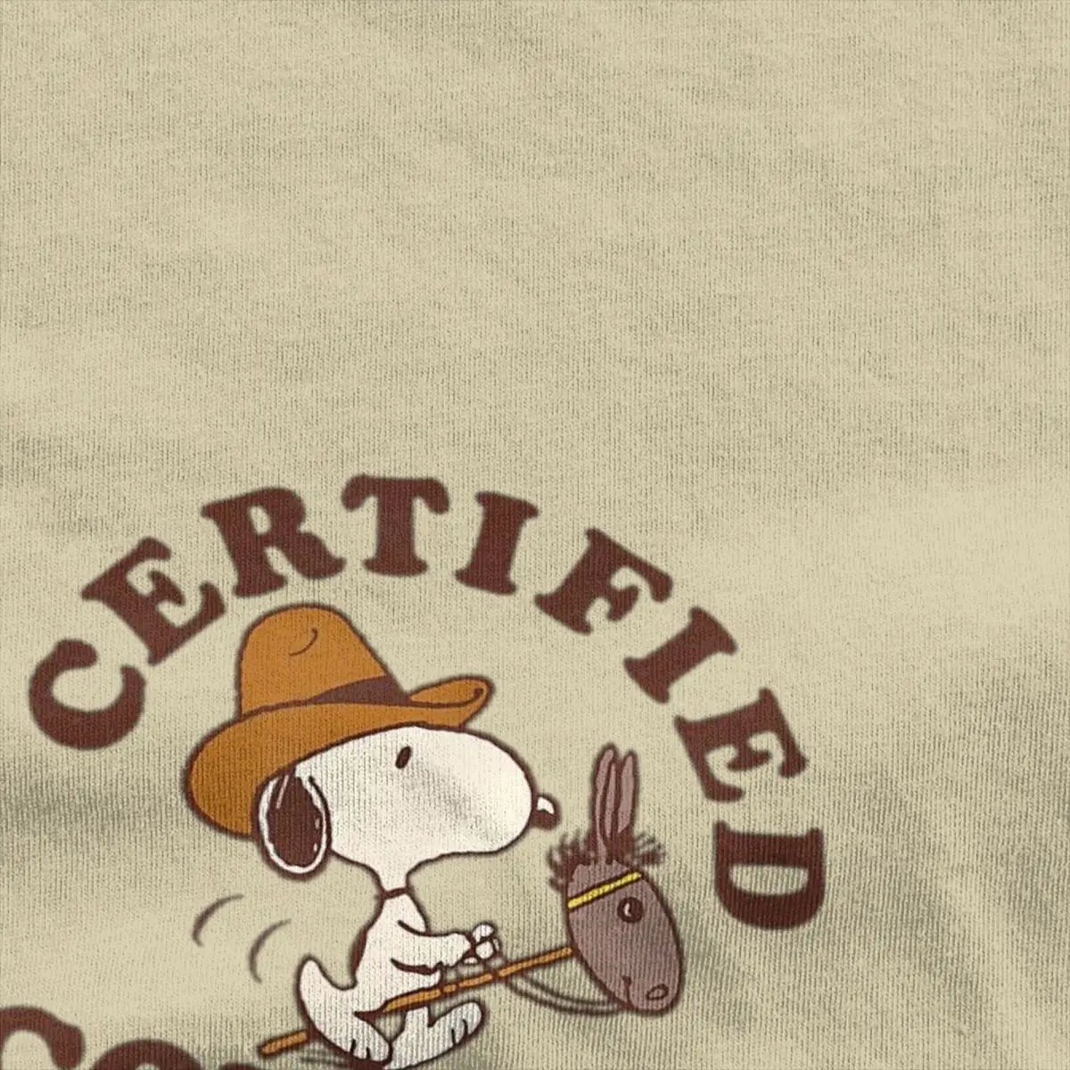 Peanuts Certified Cowboy Snoopy T-shirt