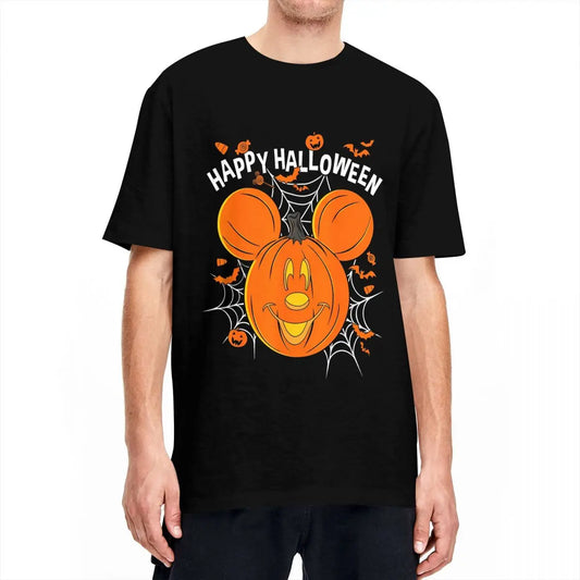 Mickey Mouse Pumpkin Happy Halloween T-shirt