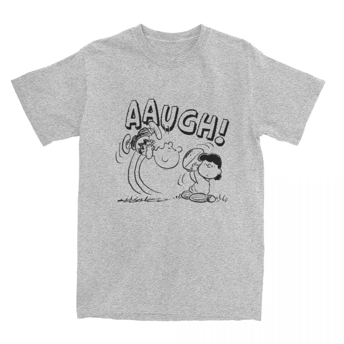 Peanuts Charlie Brown and Lucy Football Kick Aaugh! T-shirt
