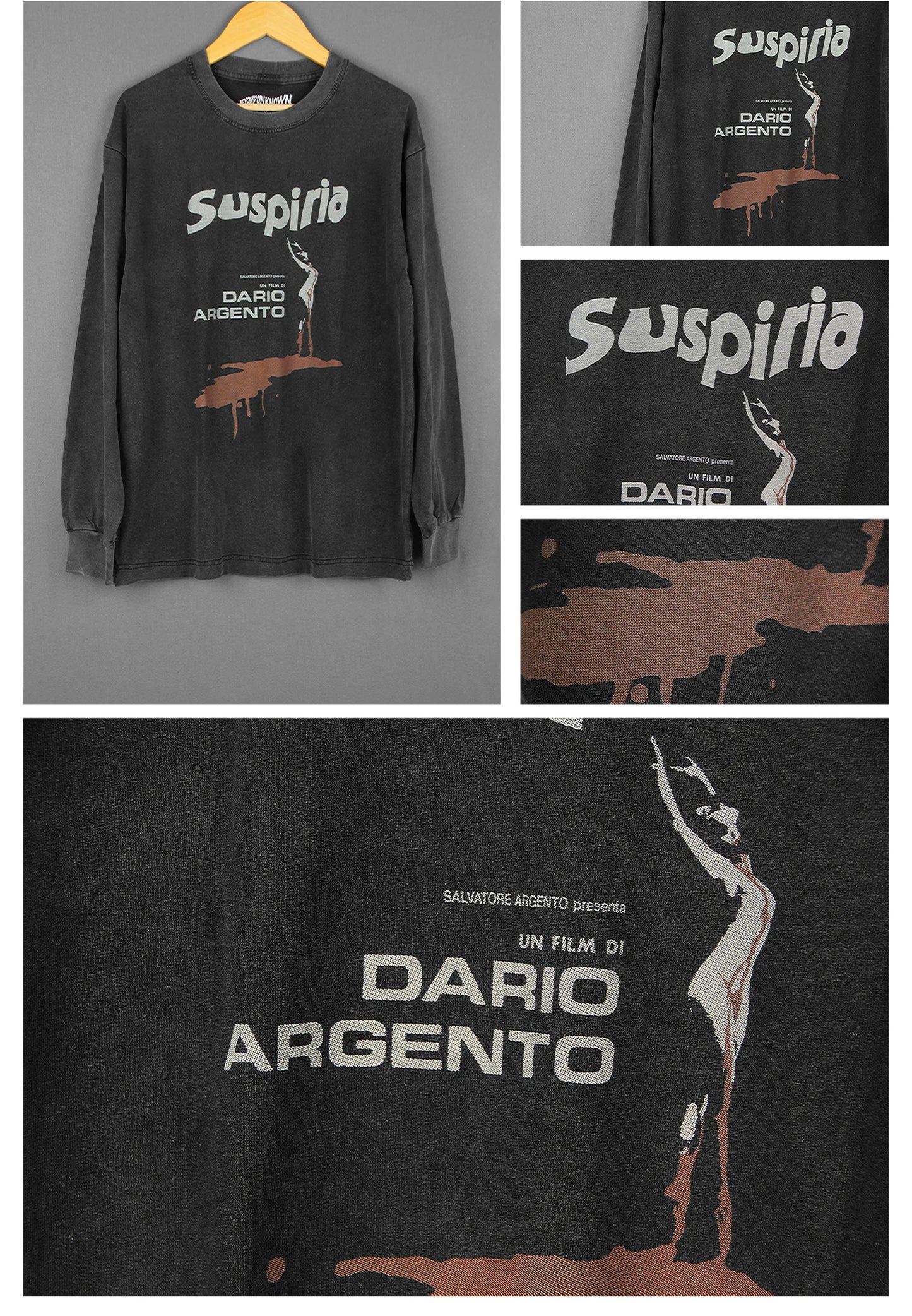 Dario Argento's Suspiria Horror Movie T-shirt