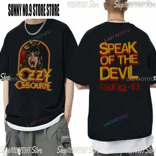 Ozzy Osbourne Speak Of The Devil Tour Concert T-shirt