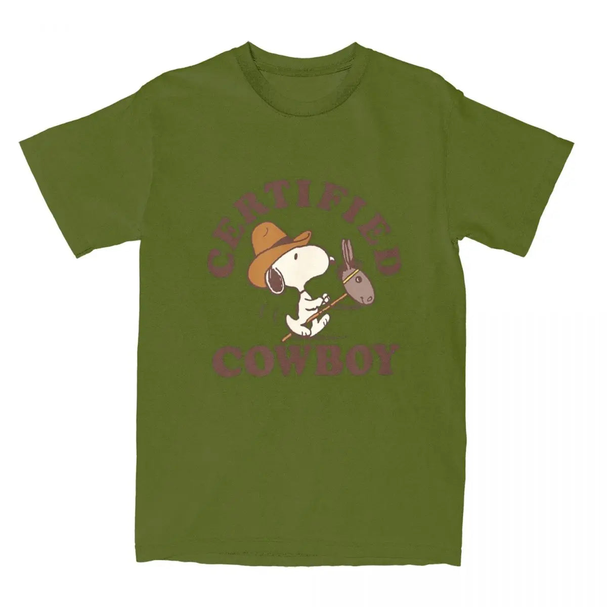 Peanuts Certified Cowboy Snoopy T-shirt