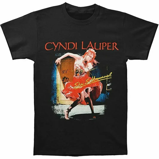 Cyndi Lauper She's So Unusual T-shirt
