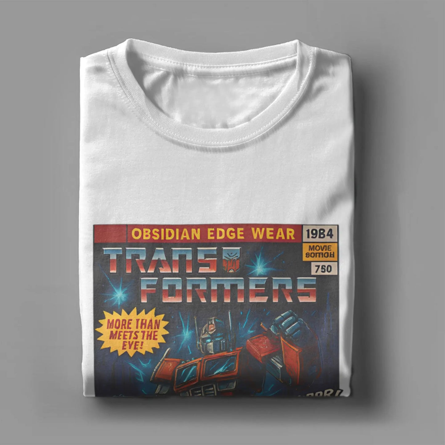 Optimus Prime Transformers Comic Book Style T-shirt