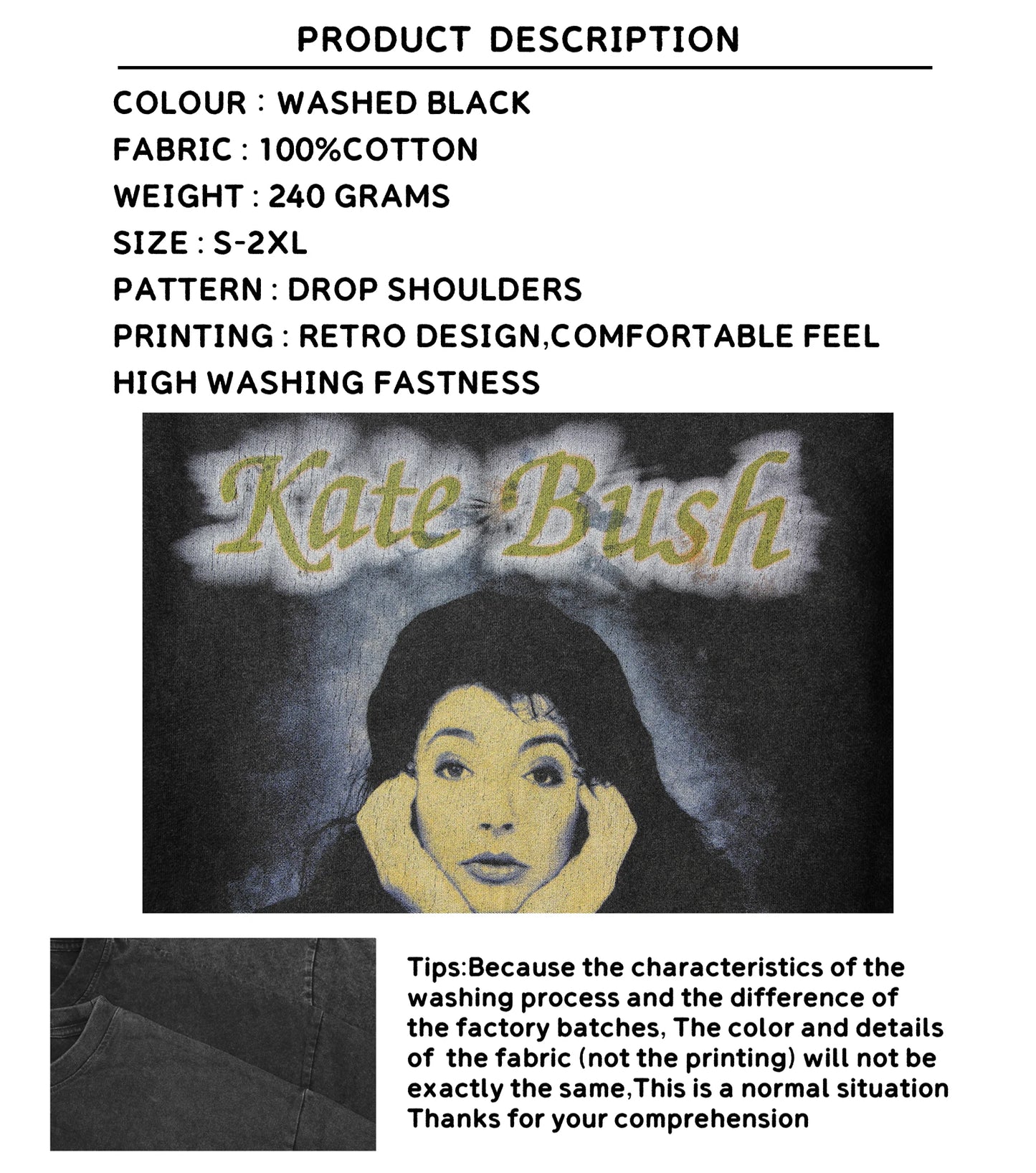 Kate Bush T-shirt