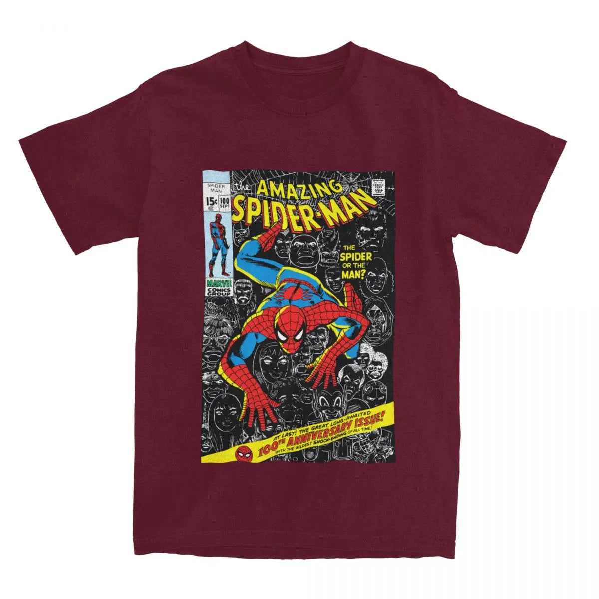The Amazing Spider-Man 100 Comic T-shirt