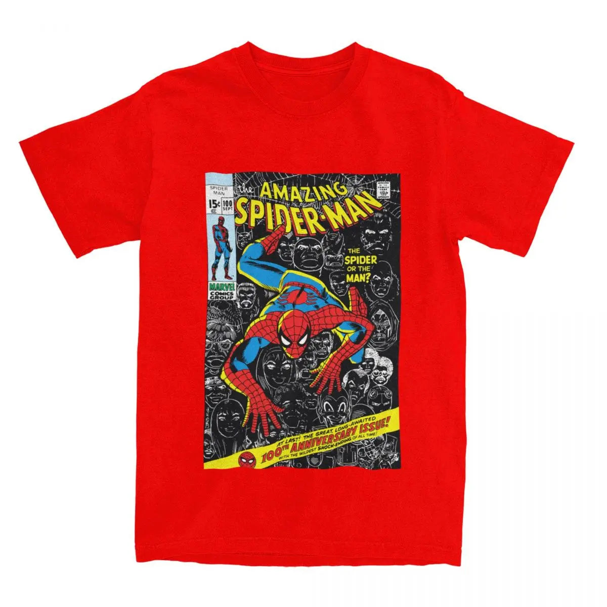 The Amazing Spider-Man 100 Comic T-shirt