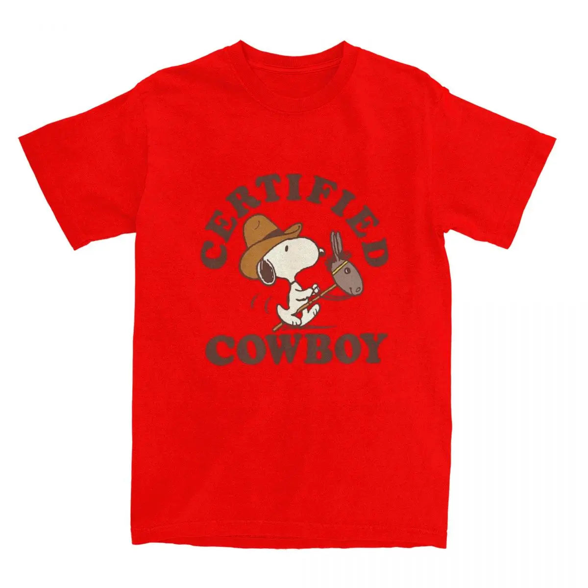 Peanuts Certified Cowboy Snoopy T-shirt