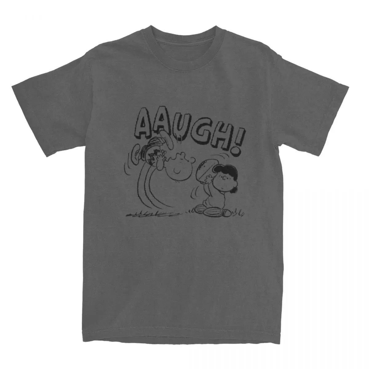 Peanuts Charlie Brown and Lucy Football Kick Aaugh! T-shirt