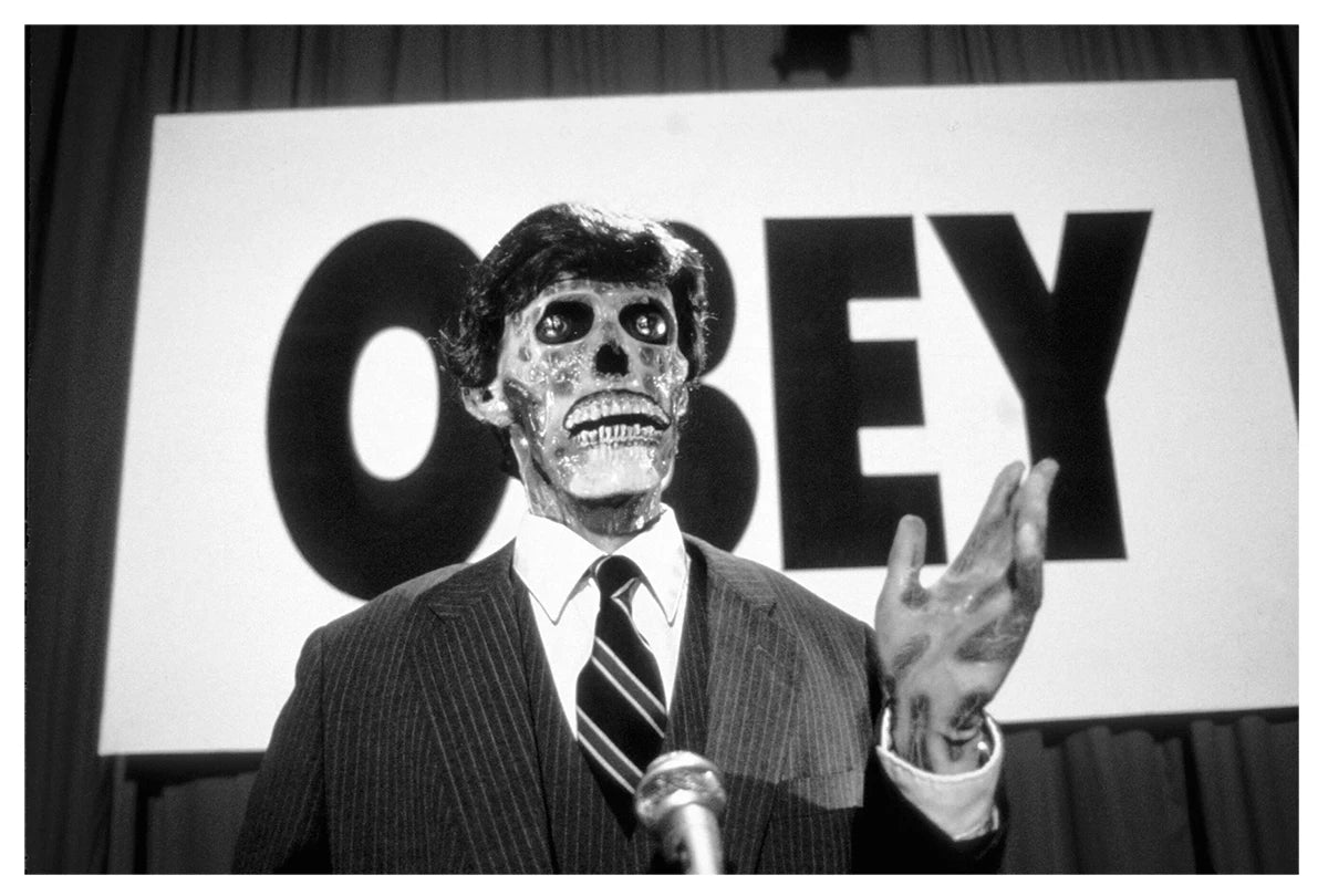 John Carpenter's They Live Obey T-shirt